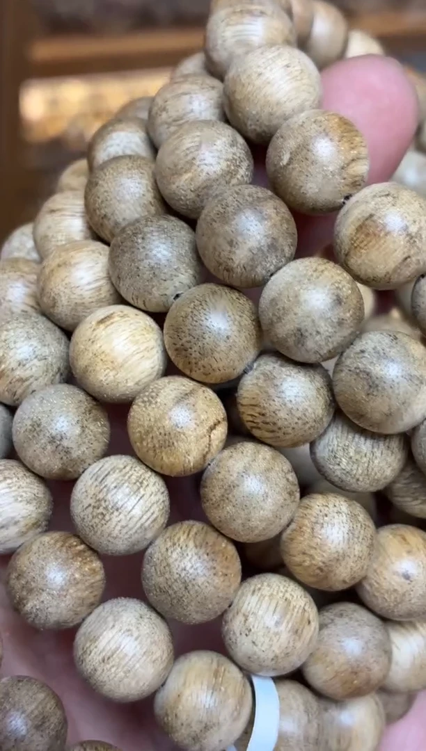 沉香手串 达拉干圆珠单圈鹧鸪斑1.1多样性发其一