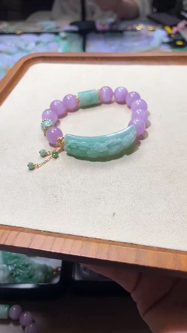 【闪购商品】翡翠手链未镶嵌手牌