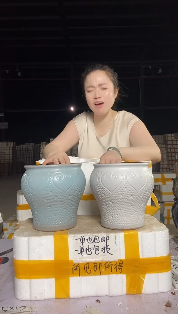 宜兴紫砂粗陶花盆18/20