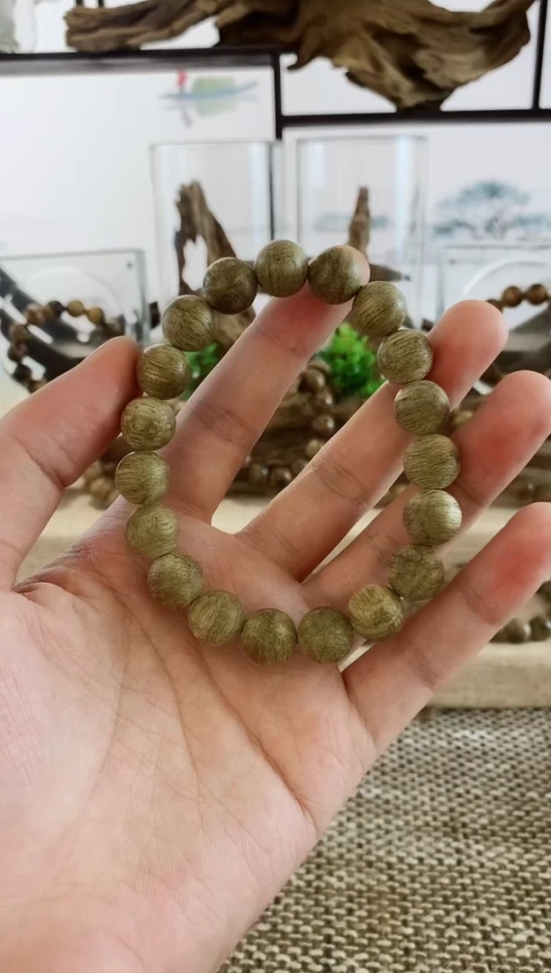 手串沉香正区文莱软丝老料11+MM手串