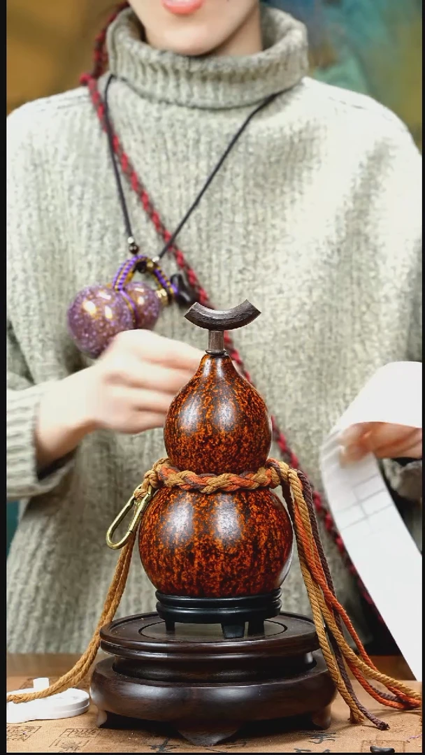 XE065腰扣款大漆款酒葫芦（现货现发）