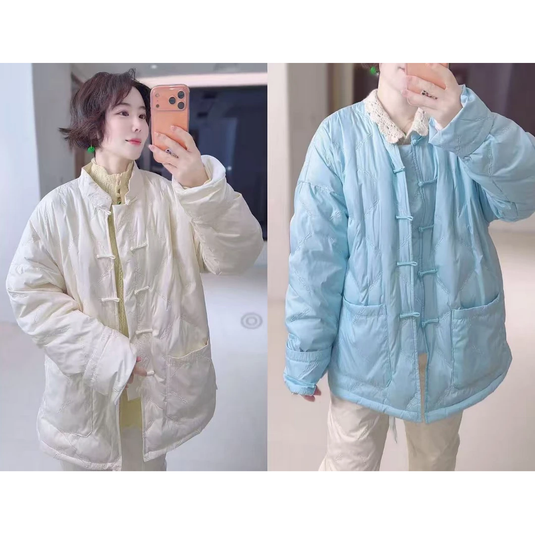 4745内里加绒版羽绒服 宽松 休闲 百搭