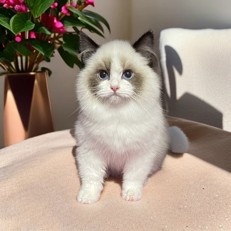 布偶猫海双妹妹活体全款链接