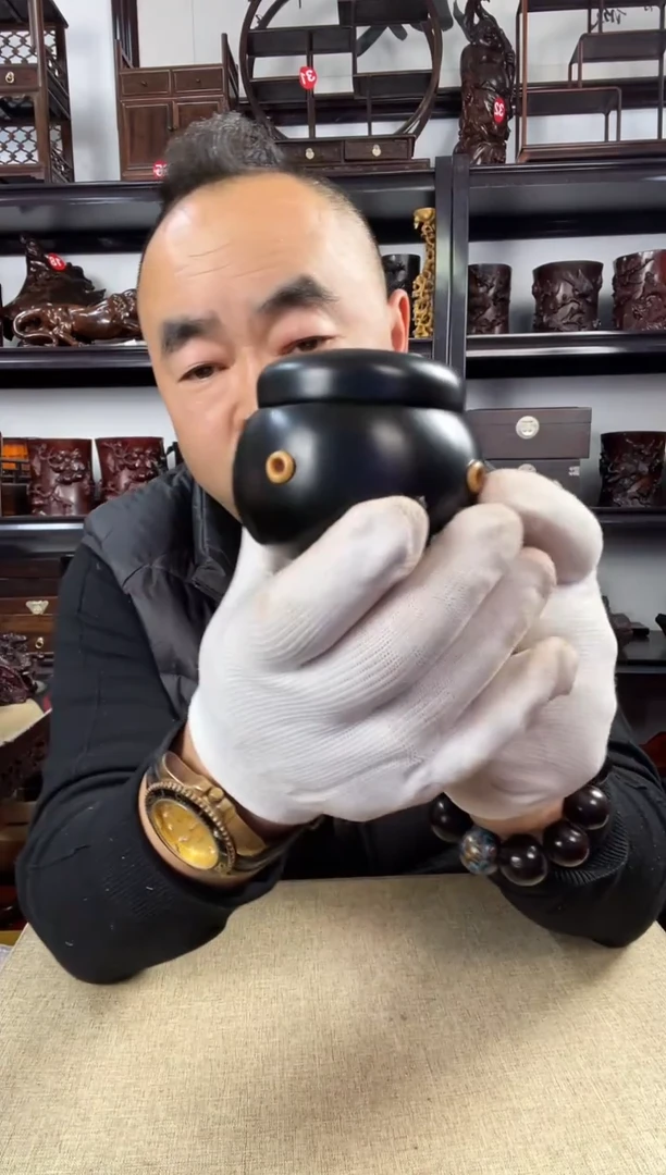 木老李红木工艺品766瑕疵