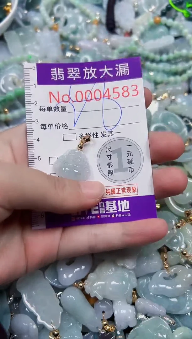 颈饰未镶嵌翡翠4583