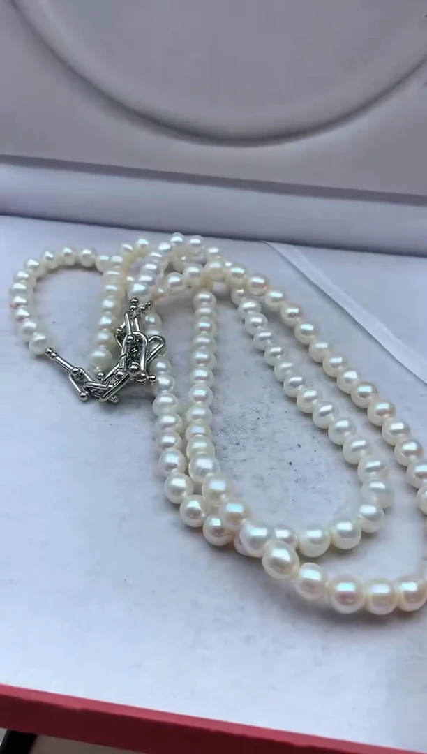 【闪购商品】淡水珍珠颈饰未镶嵌多样性发其一非无暇