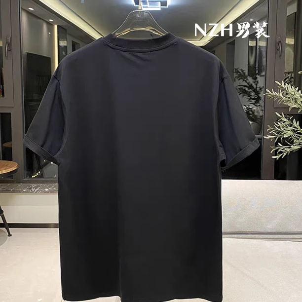 NZH男装-夏季防晒圆领短袖50+艾香短T