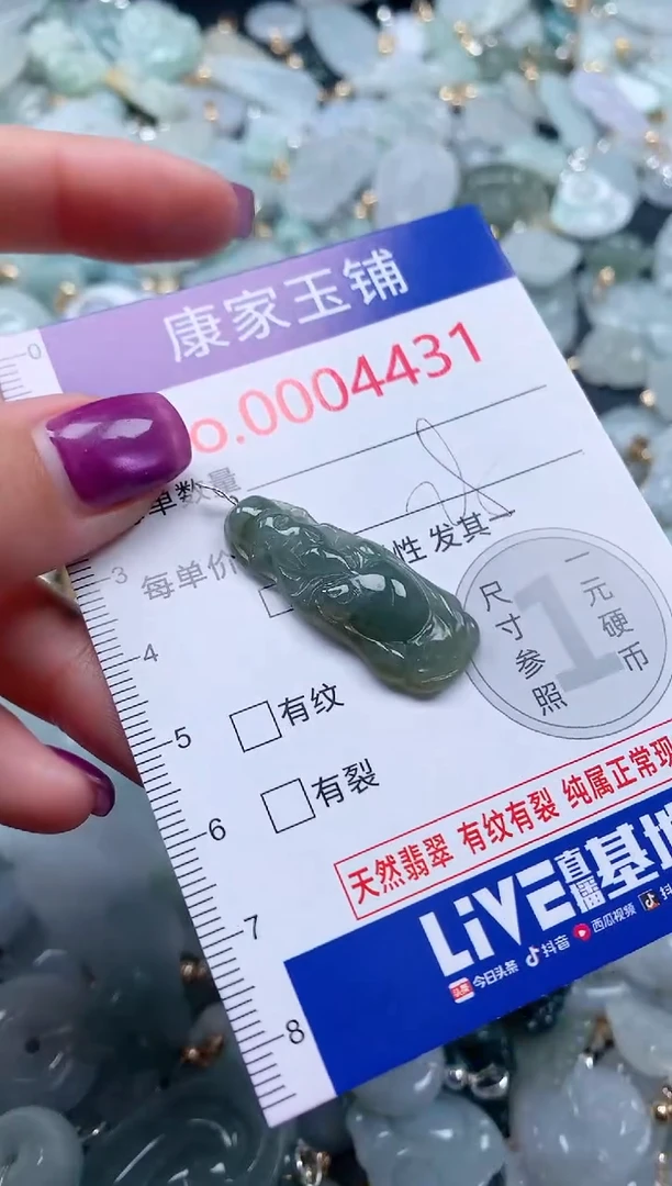 颈饰未镶嵌翡翠4431