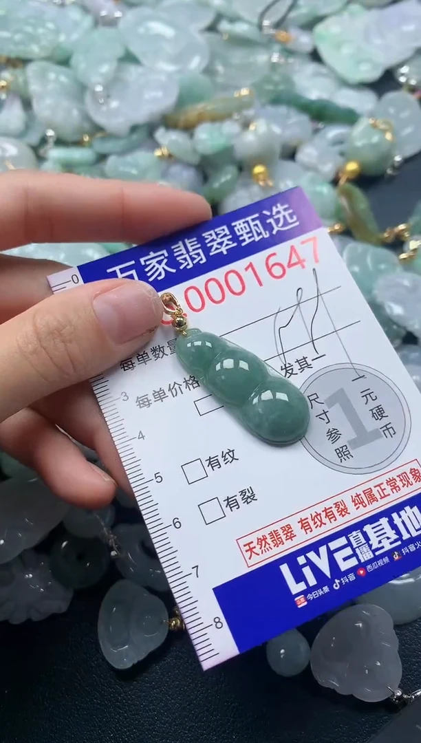 吊坠(不含链)未镶嵌翡翠1647