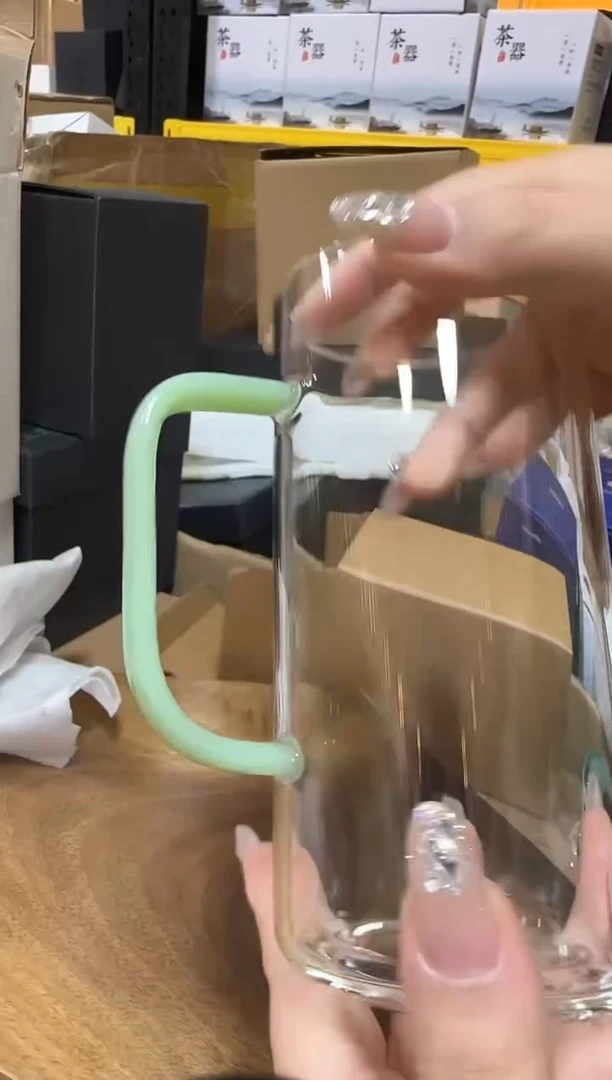 【闪购商品】绿玉绿茶杯高硼硅