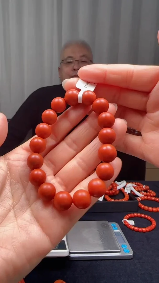 未镶嵌多样性发一件南红玛瑙【高货12mm阿东寨哑光圆珠单圈