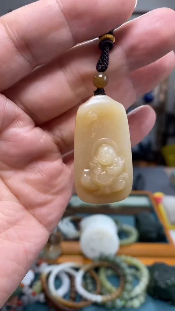 颈饰未镶嵌和田玉87