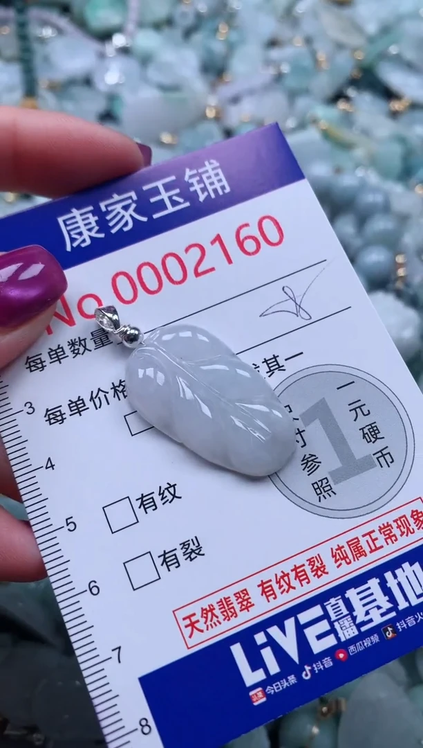 颈饰未镶嵌翡翠2160