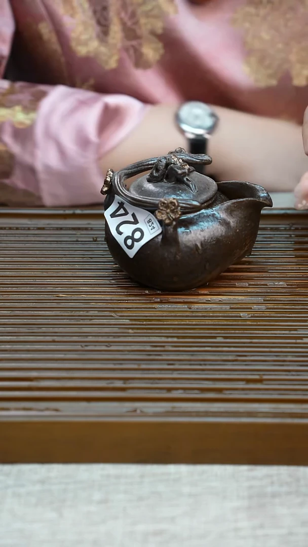 纯手工粗陶茶具每一只不一样