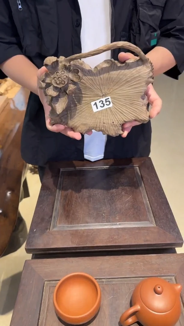 木135号乌木金丝楠壶承