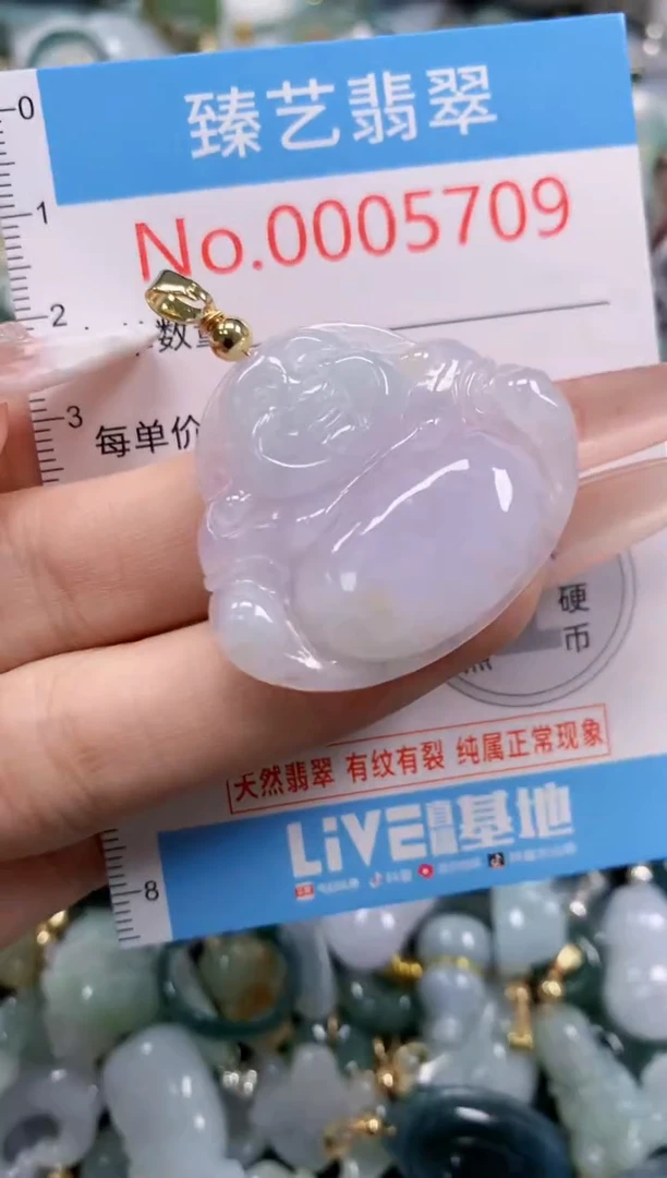 翡翠未镶嵌吊坠(不含链)5709
