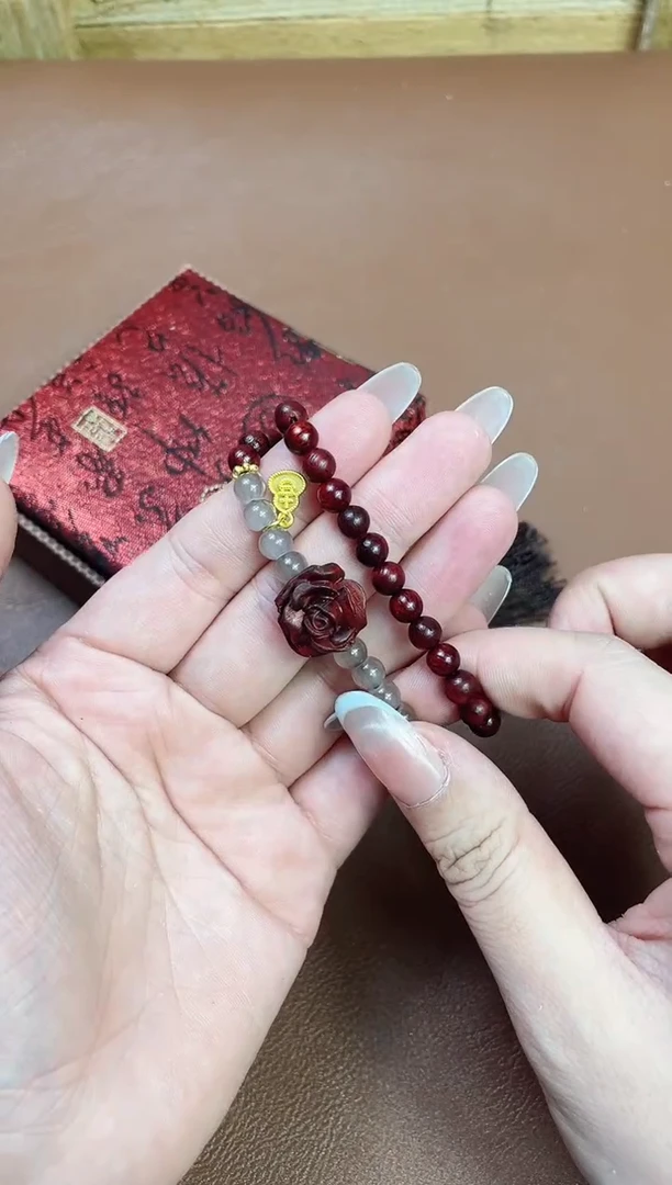非洲檀香手串/手链山晓文玩精品手串-无礼盒