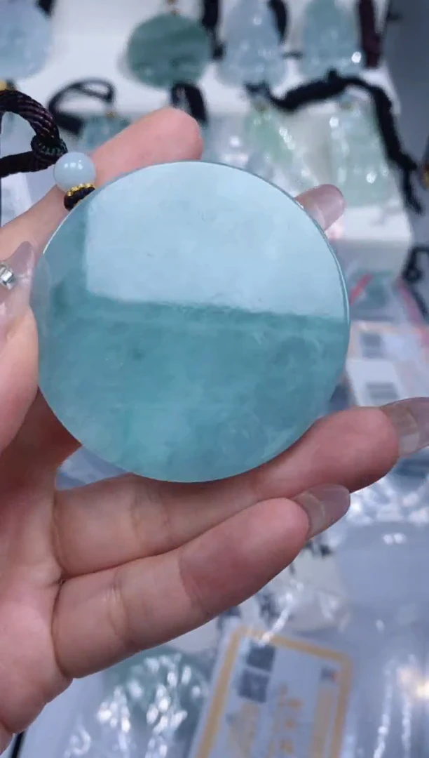 颈饰未镶嵌翡翠吊坠