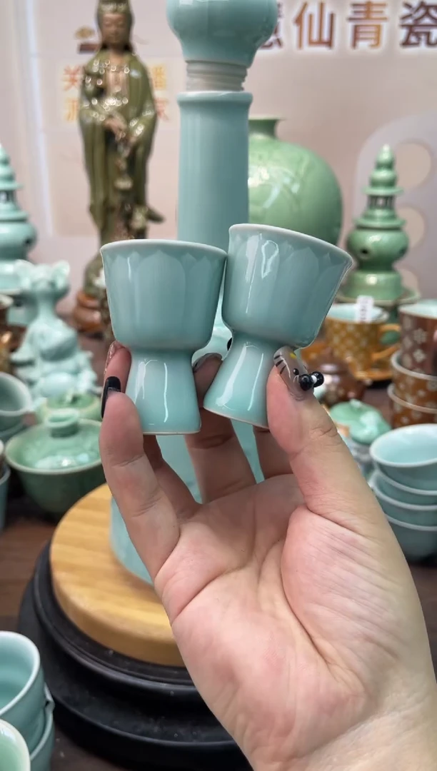 特价福利 微瑕 慧仙青瓷