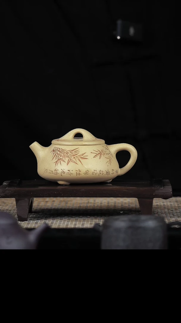 【闪购商品】手工原矿老段平盖石瓢  150cc