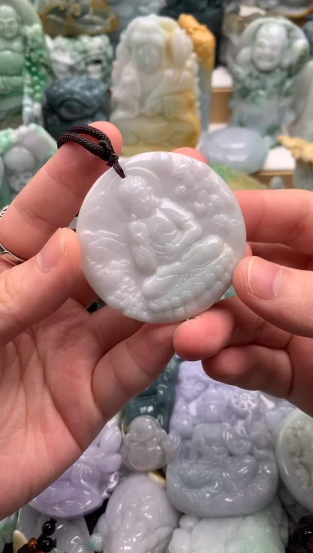 吊坠(不含链)未镶嵌翡翠1
