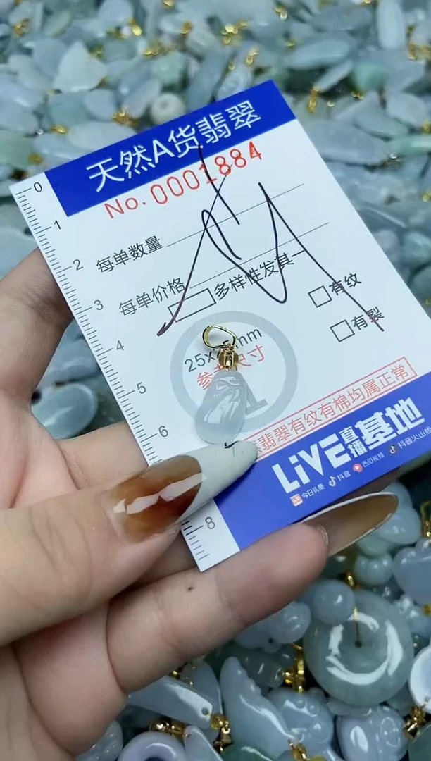 【闪购商品】翡翠颈饰未镶嵌天然A货翡翠
