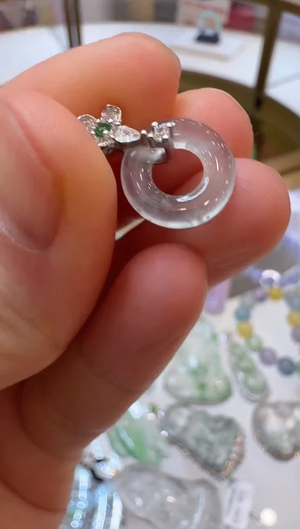 【闪购商品】翡翠吊坠(不含链)银S925镶嵌多样性团购发一件