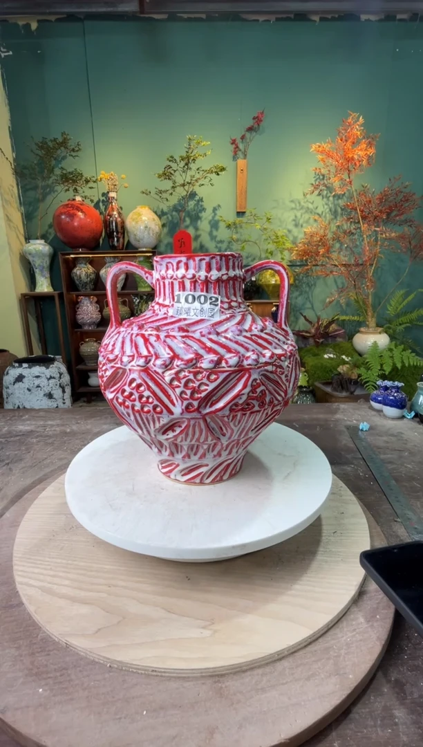 摆件1002口径7高26误差2公分默认微瑕