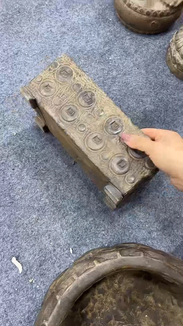 木沐头淘摆件木雕件