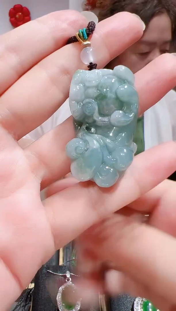 翡翠未镶嵌颈饰202562545