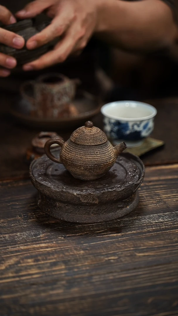 全手工制作 南蛮正把壶  100cc