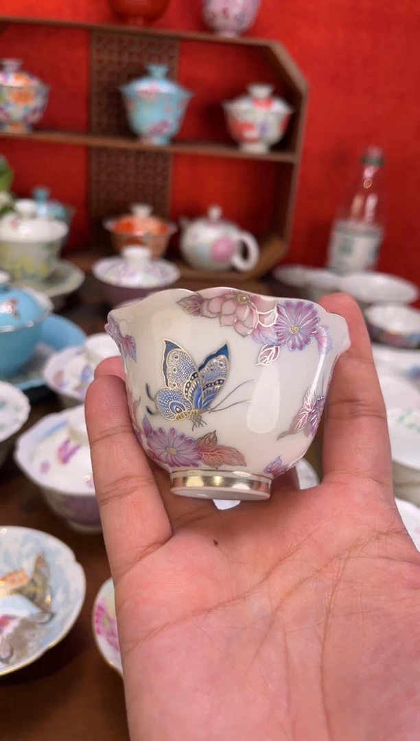 景德镇纯手绘陶瓷茶具