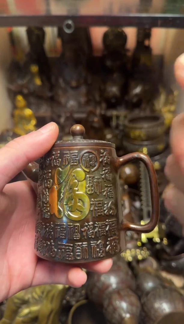 精品专属链接---【高腰百福茶壶】