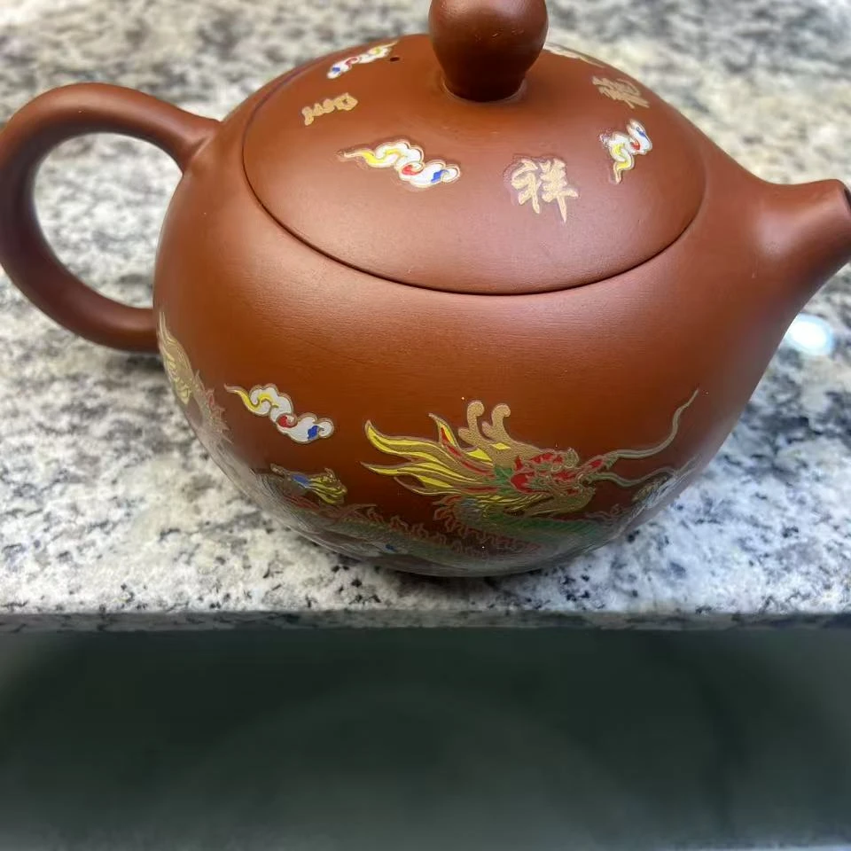 【闪购商品】450毫升大容量朱泥变色西施凤鸣壶