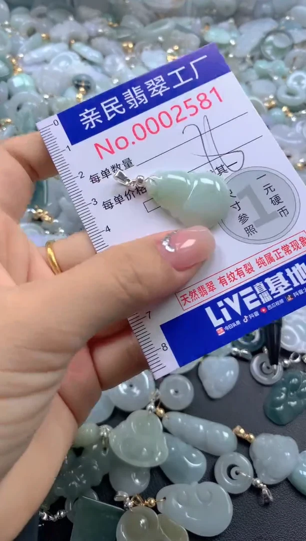 颈饰未镶嵌翡翠2581