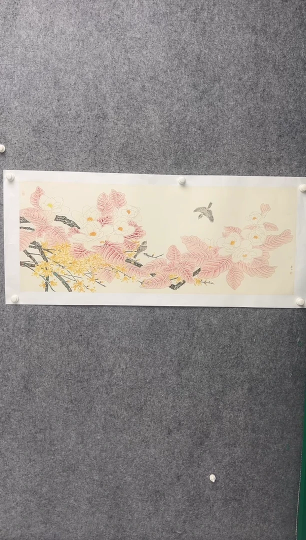 国画高喜占-6平尺-国画