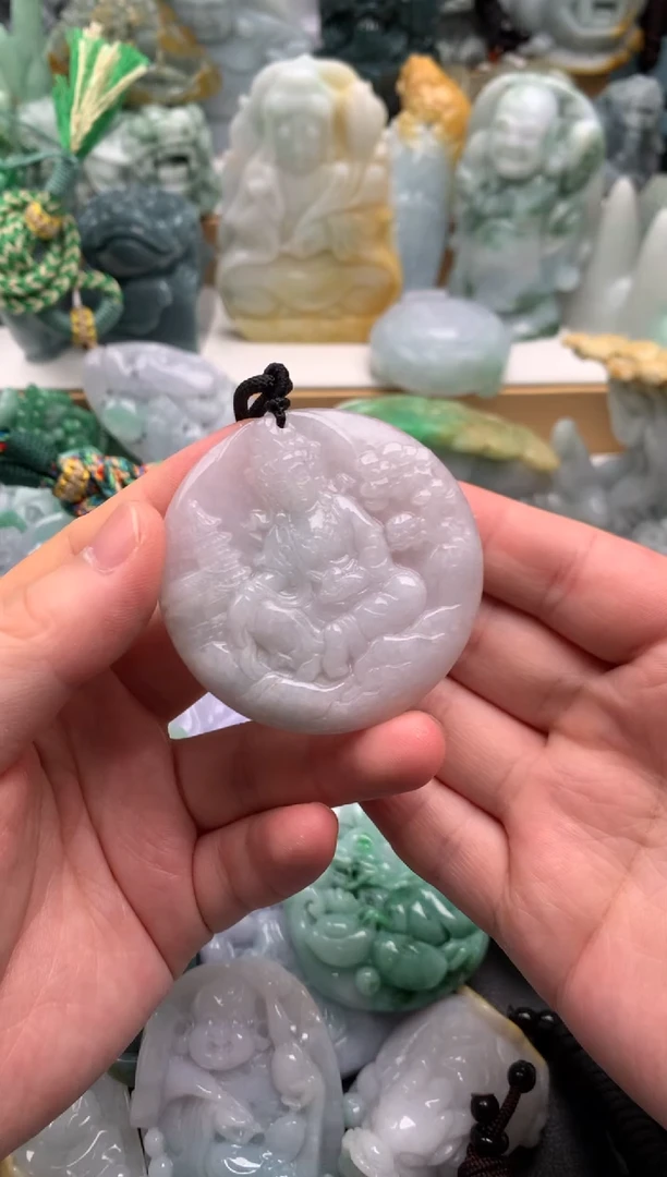 吊坠(不含链)未镶嵌翡翠1