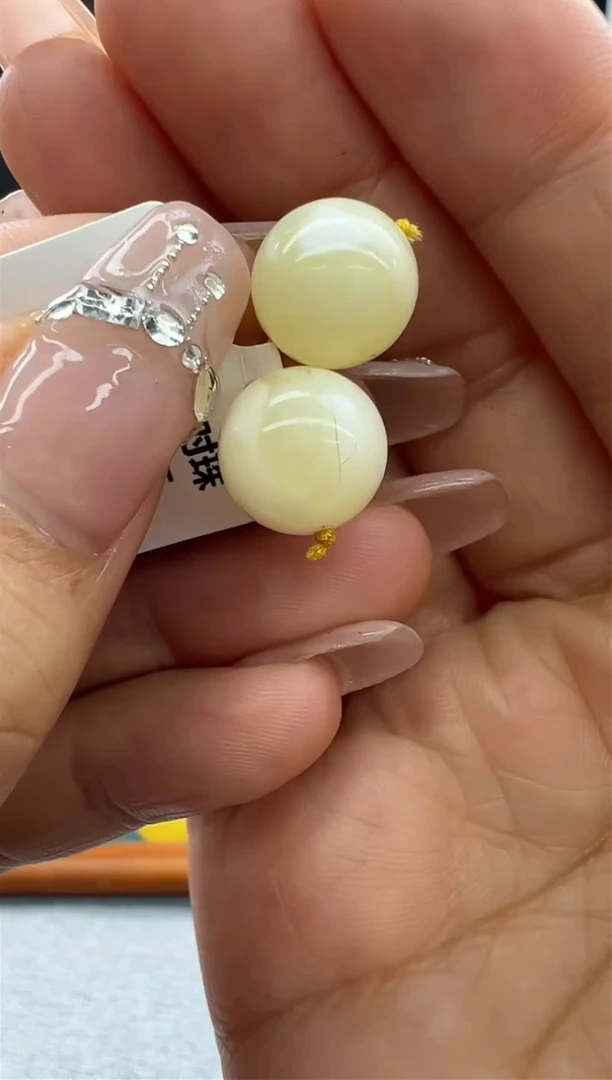 【闪购商品】琥珀裸石未镶嵌605秒拍号11mm