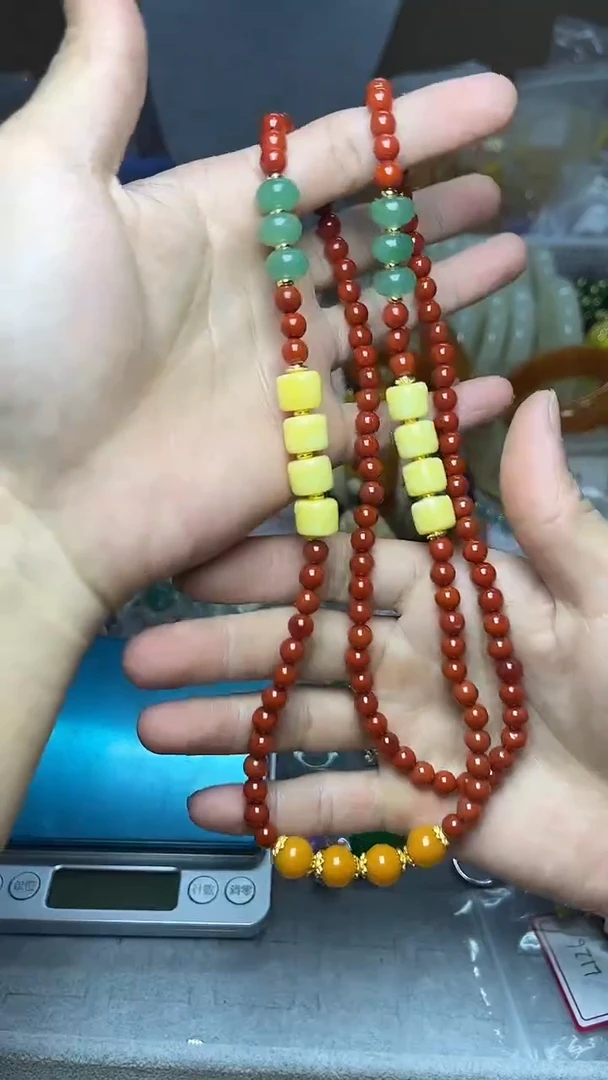 【闪购商品】南红玛瑙颈饰合金项链