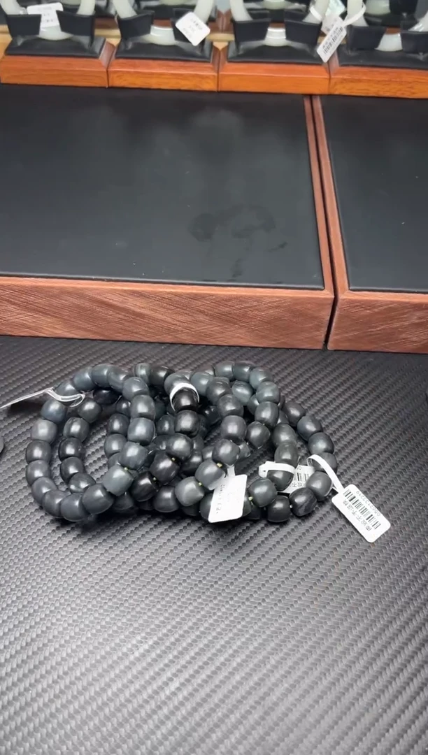 未镶嵌手串和田玉若羌微色差卡12多样性发货拍一发一jm