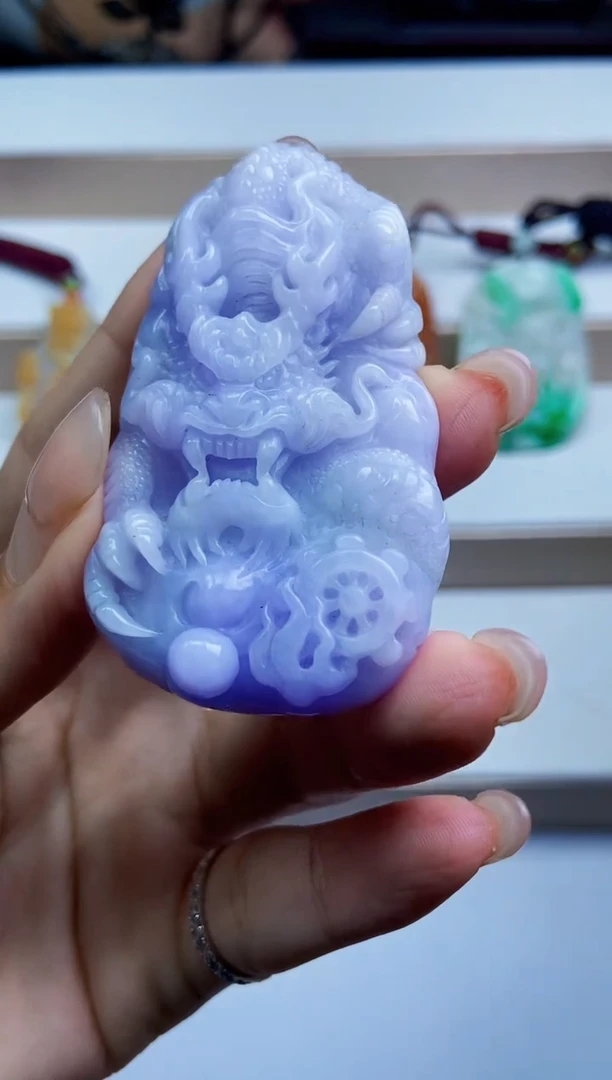 颈饰未镶嵌翡翠翡翠A货