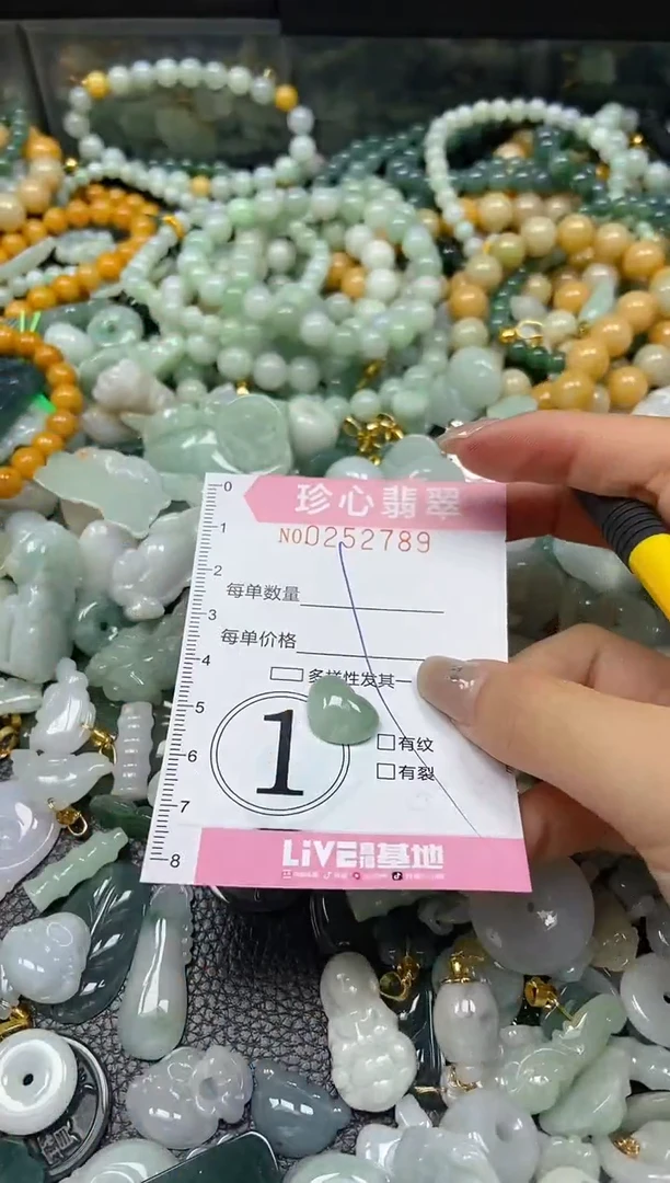 翡翠未镶嵌颈饰闪购0252789