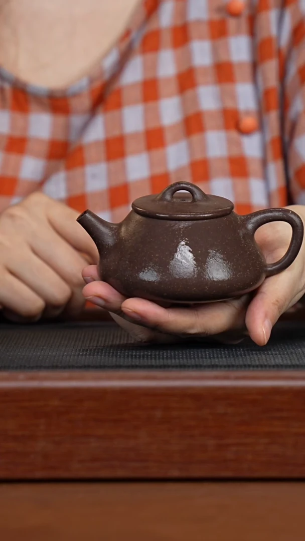 茶壶紫砂天青石瓢