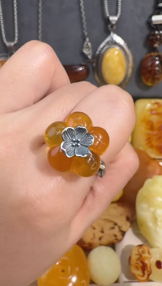 裸石琥珀未镶嵌琥珀