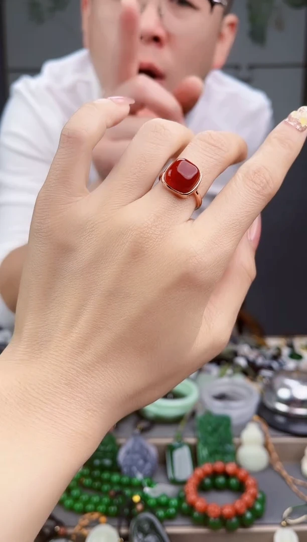 颈饰银S925镶嵌南红玛瑙多样性发货拍一单发一个