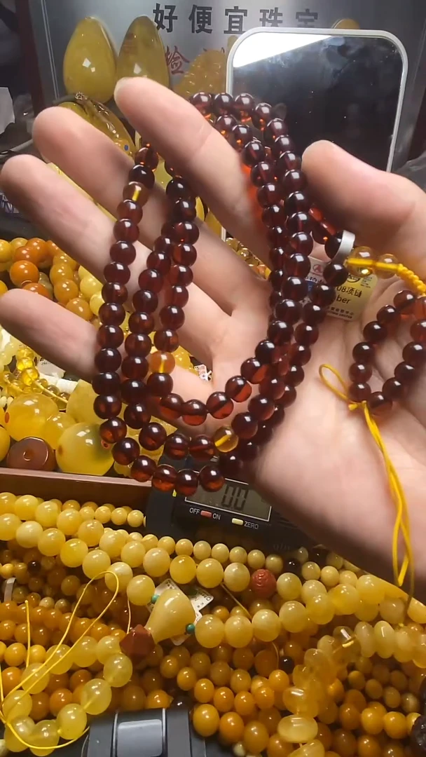 裸石琥珀未镶嵌蜜蜡