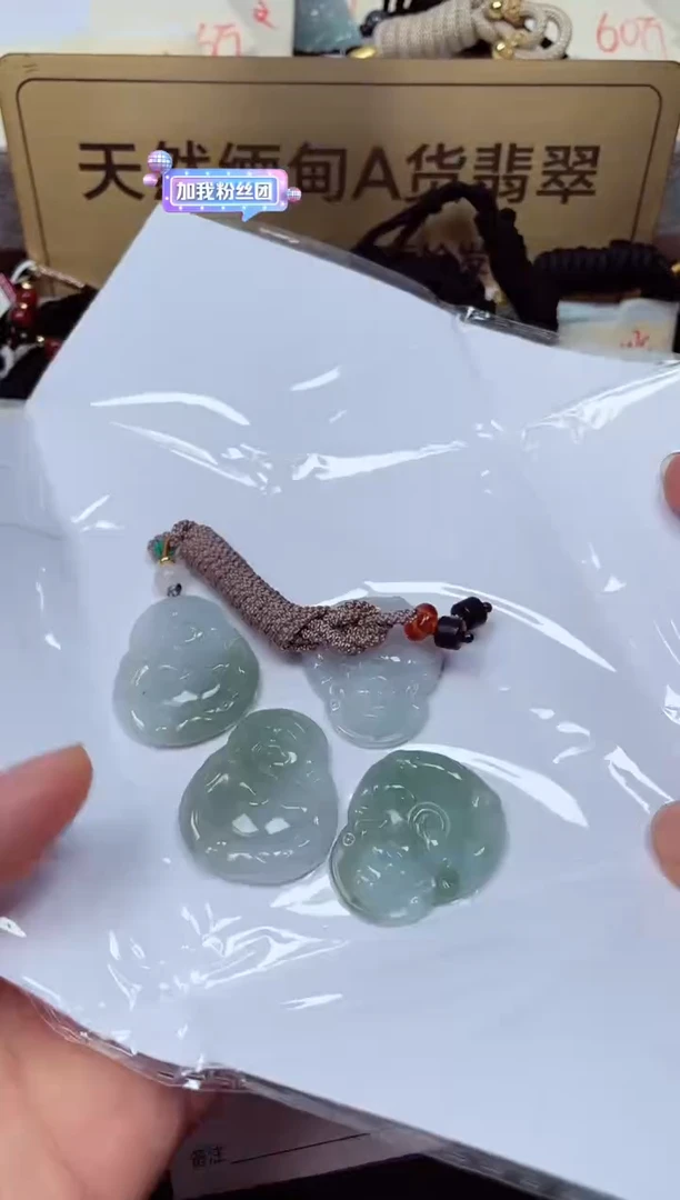 颈饰未镶嵌翡翠天然缅甸翡翠A货（多样性发一）