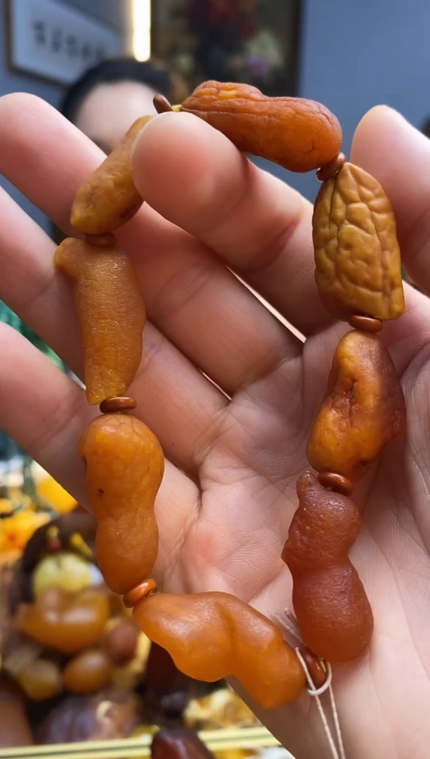 未镶嵌琥珀手串手串
