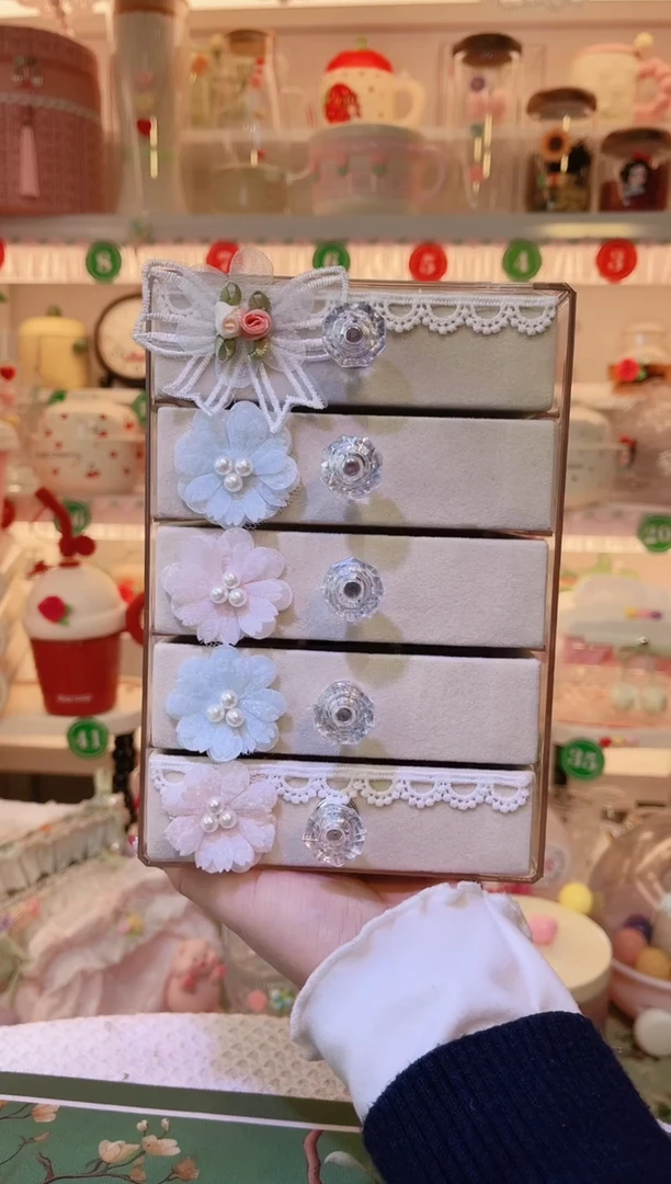 多层首饰收纳盒——手工制作品质好！