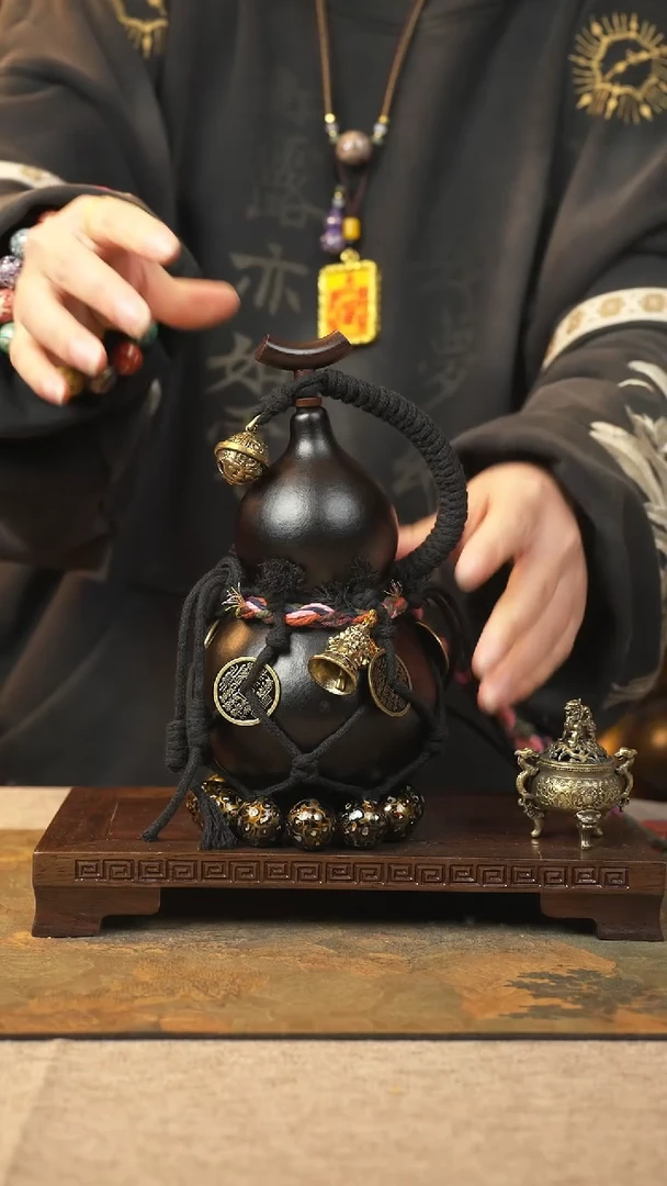 【闪购商品】041大漆葫芦一物一拍记葫堂出品